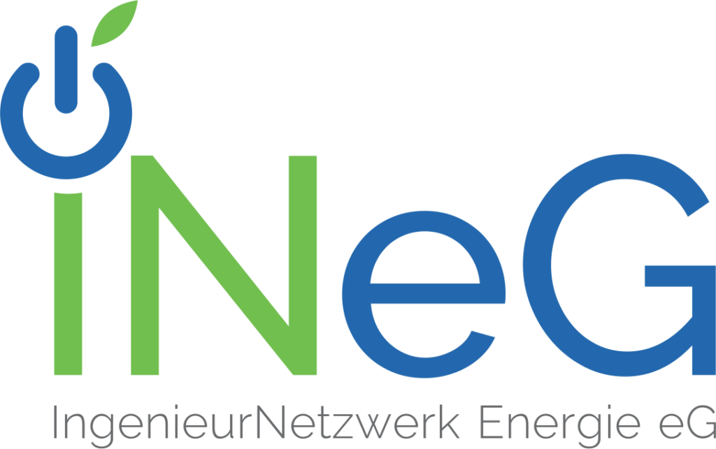 Logo der iNeG – IngenieurNetzwerk Energie eG