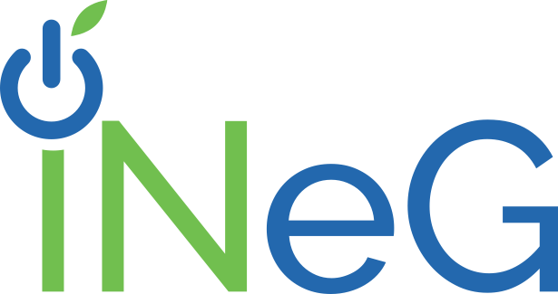 Logo der iNeG – IngenieurNetzwerk Energie eG